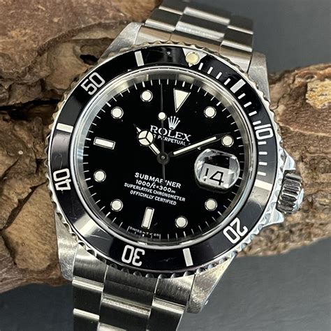 rolex submariner date mens watch 16610|Rolex 16610 price chart.